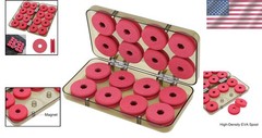 16-Piece Fishing Foam Spools & Organizer Board – Tangle-Free Fishing Essentials
