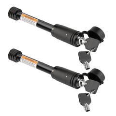 RETRUE Trailer Hitch Lock, 5/8″ Locking Hitch Pin for 2 Inch and 2 1/2” Re