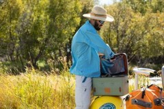 FISHPOND CUTBANK GEAR BAG IN ECO YUCCA COLOR – FREE US SHIPPING