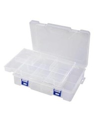 Tackle Box Organizer Snackle Box Container – Double Layer 2 Layer, Clear