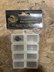 White River 8 Compartment Micro Fly Box. New In Package!