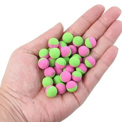 Carp Bait Beads 30pcs Two Color EVA 12mm for Rig Setup and For Fishing