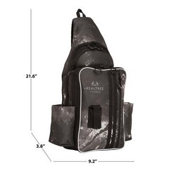 Realtree Aspect Fishing Tackle Sling, Midnight, Tackle Backpacks