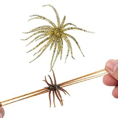 Sea Urchin Soft Bait 4pcs Floating 6.5CM 9CM TPE for Saltwater Fishing