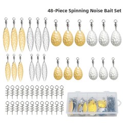 Metal Sequined Water Drop Spinner Lure for Freshwater Saltwater Fishing