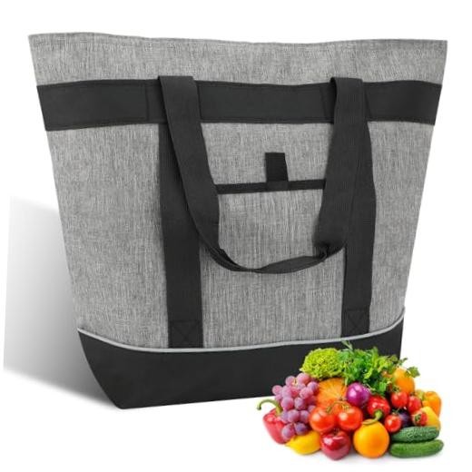40in Insulated Fish Cooler Bag Waterproof Fishing Tote | Water-resistant