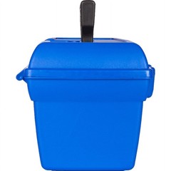 Lil Brute Fishing Tackle Box with Lift-Out Tray, Blue, 13 inches Long, Plastic