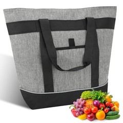40in Insulated Fish Cooler Bag Waterproof Fishing Tote | Water-resistant