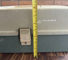 Vintage 1970’s Plano Molding Co. PLANO 6300 N Tackle Box – 3 Tray – Made in USA