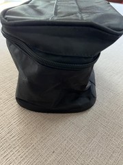 Plano Black Soft Zip Carrying Case Bag Polyurethane Foam Mirror Storage Travel