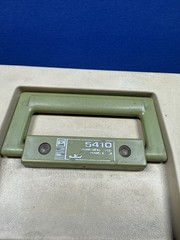 Fishing Kit VTG Plano tackle box 5410 green and tan Made In The USA ( With Gear)