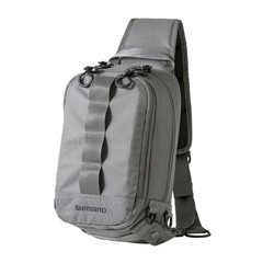 Shimano BS-025T Sling Shoulder Bag Black [Size S ] Fishing Outdoor Genuine gray