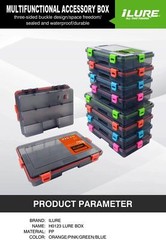 Fishing Tackle Box Large Capacity Waterproof Accessories Hook Storage Bait Tray