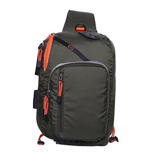 Fly Fishing Sling Pack Chest Bag Fishing Tackle Storage Shoulder Bag