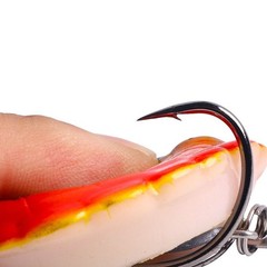 Soft Silicone Frog Lure 5.5cm 13.4g for Blackfish and Freshwater Fishing