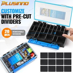 472 PCS Waterproof Fishing Tackle Box Accessory Kit Hook Weight Plier Gear
