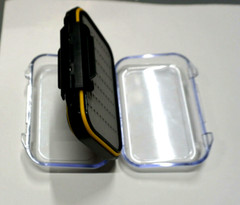 Double-Sided Fly Box/Ice Fishing Jig Tackle Box, 5-1/8″ x 3-5/8″ x 1-1/2″ #DSFB