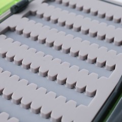 Umpqua Essential Silicone Medium Waterproof Fly Box – Hot Green – Free Shipping