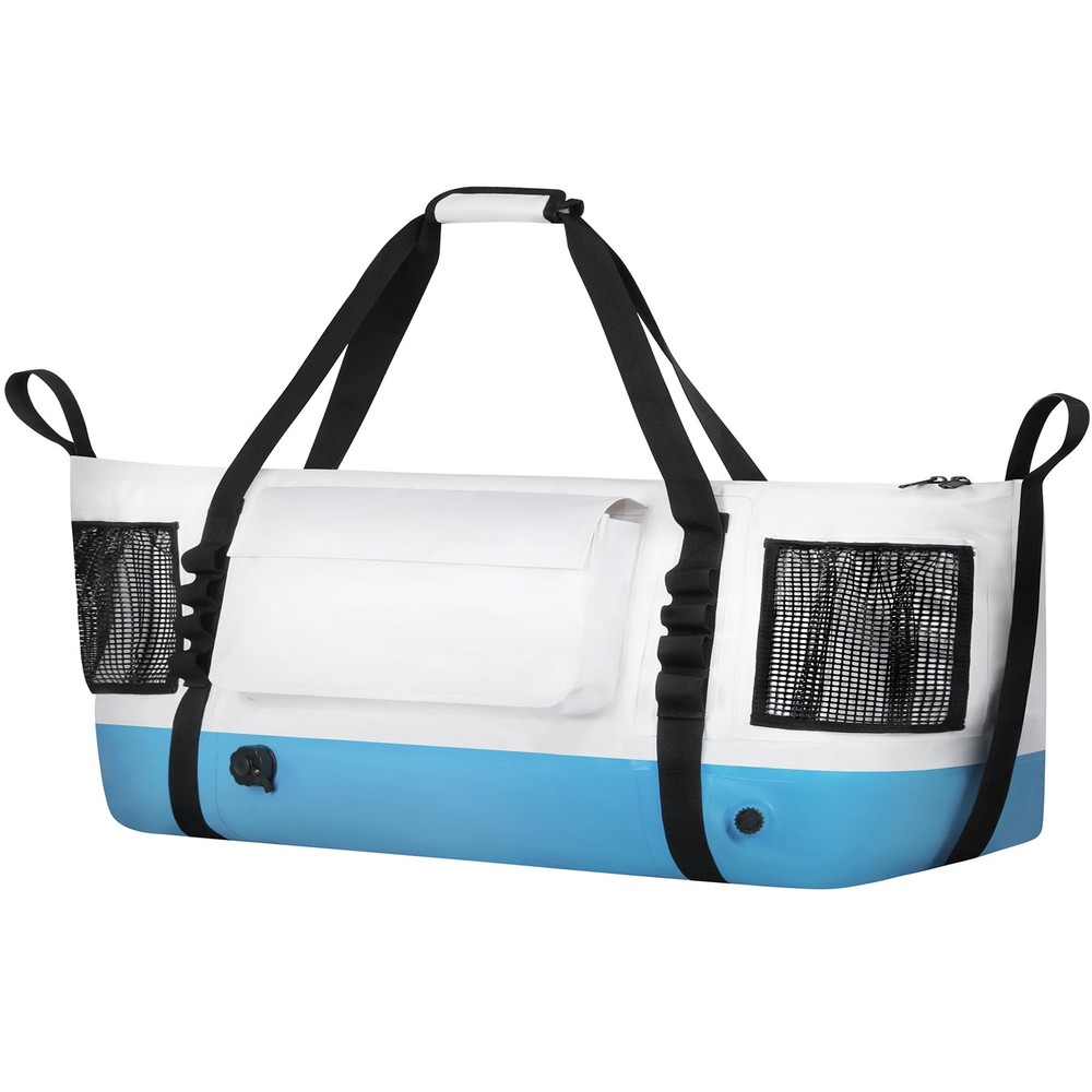 Insulated Fish Cooler Kill Bag with Flat Bottom-25×17.5 40×16 60x20Inches Wat…