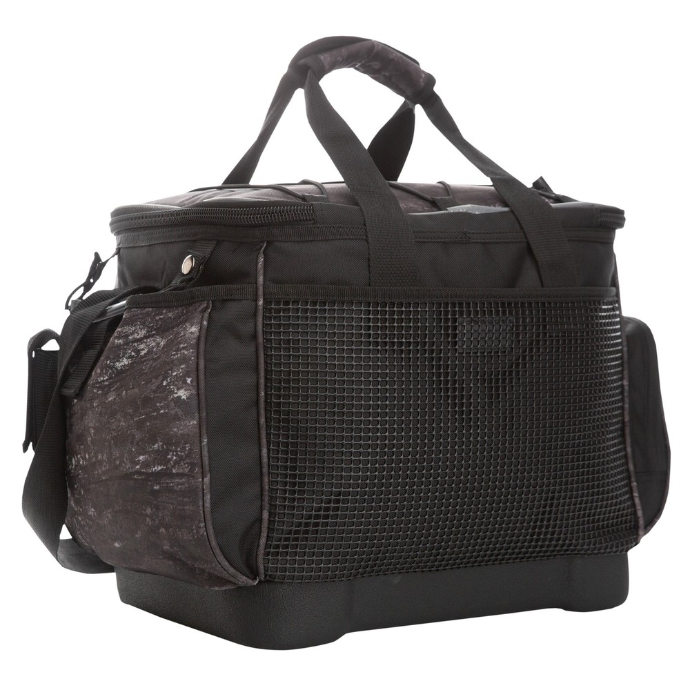 Realtree Aspect Large Tackle Bag – Gray Camo, Unisex,Polyester, W/ Fishing Boxes