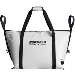 Buffalo Gear Insulated Fish Bag Cooler Flat Bottom-45Qt Fishing Cooler Bag