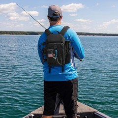 Piscifun Fishing Tackle Backpack, Rod & Gear Holder, Water-Resistant | 15L st…