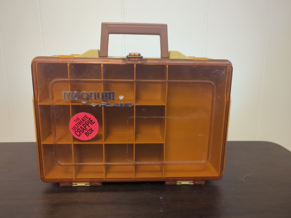 Magnum by Plano Double Sided Tackle Box 12x8x4 The Ultimate Crappie Box