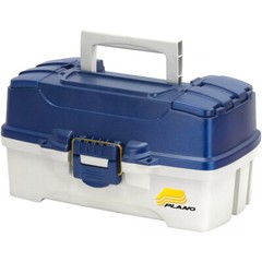 Plano Two Tray Fishing Tackle Box – Model: 6202-06 – Blue/White
