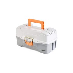 Plano One-Tray Tackle Box – (Light Grey/Dark Grey)