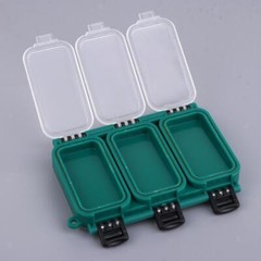 Fishing Tackle Cases Lure Hook Storage Box 4.5 x 3.1 x 0.9