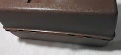 VINTAGE FLAMBEAU 14030 FISHING TACKLE/TOOL BOX BROWN VINTAGE USA 🇺🇸