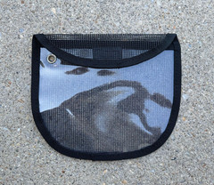 TACKLEWORKS Single Pocket 8″ x 7″ Fishing Tackle Lure Bag Storage – Black