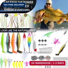 Fishing Backpack with Tackle Boxes,45L Large Bag with Cooler&Fishing Gear Kit