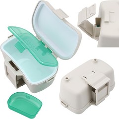Insulated Live Bait Holder Waist Mounted Dual Layer Fishing Bait Bucket