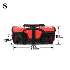 Fishing Jig Bag Mesh Washable Large Capacity Fishing Lure Bag For Boat Fishing