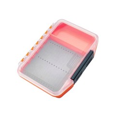 Waterproof Single Sided Plastic Fly Box Sponge Insert Fly Fishing Tackle Box
