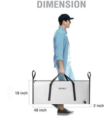 Buffalo Gear Insulated Fish Kill Cooler Portable Bag Keep Ice Cold 48Hrs*NEW Rd