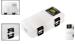 Transparent Double-Sided Tackle Storage with Secure Latching – Waterproof Design