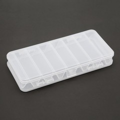 Double Side 14 Compartments Fishing Lure Box, Multi-function Fishing Tackle Box