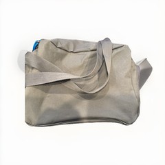 Chomper Gray & Blue Tackle Bag tote With Strap. Bag and One Box