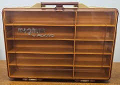 Magnum By Plano Tackle Box Double Sided Vintage Very Good Condition