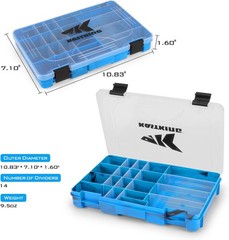 Utility Tackle Boxes, 3600 and 3700 Fishing Tackle Trays | Plastic Storage Or…