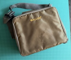 Allen Padded Fishing Tackle Bag Gear Shoulder Bag Adjustable Dividers Green