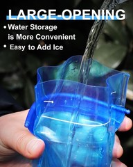 Hydration Bladder,1L/1.5L/2L/3L Water Bladder for Hydration Pack,BPA-Free Lea…