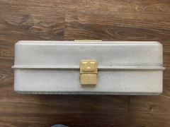 Vintage UMCO 175A Aluminum 3 Tray Tackle Box Minnesota 17 x 6 1/2 x 6 USA
