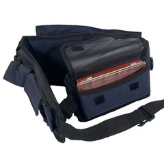 Eagle Claw Large Utility Belt Fanny Pack Blue Fishing Outdoor Hiking Tackle Bag