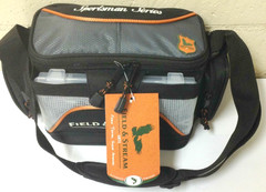 Fisherman Fishing Angler Tackle Carry Bag w/ 3 Utility Lures StowAway Boxes