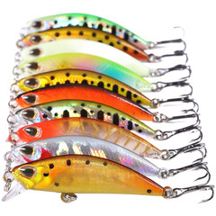 Fishing Hard Lure 6cm 4.5g Sinking Design with 3D Eyes and Weighted Body