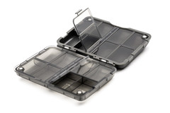 Korda Mini Boxes Tackle Box Terminal Hooks Tubing Swivels Clips Stik Rig Swivel