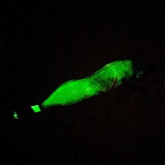 Eging Fishing Squid Jig Lures 8cm with Luminous LED and Reinforced Hooks